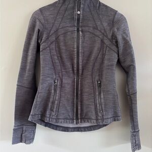 Lululemon Define Jacket Charcoal Zip-Up